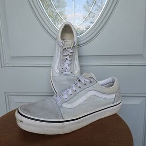 VANS Classic Lace Up Sneakers Ice Suede